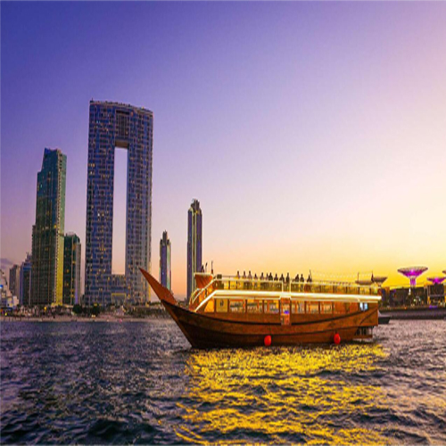 Dhow Cruise Marina + Dinner - Dubai (SIC)